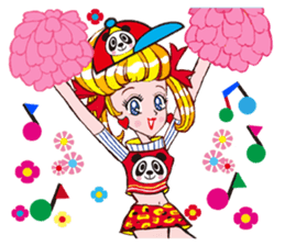 Happy  Girls by Koji Matsuoka sticker #4898737
