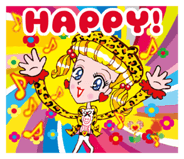 Happy Girls by Koji Matsuoka sticker #4898738