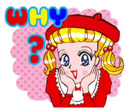 Happy  Girls by Koji Matsuoka sticker #4898743