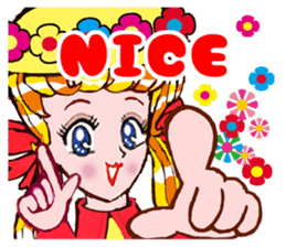 Happy  Girls by Koji Matsuoka sticker #4898744