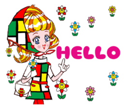 Happy  Girls by Koji Matsuoka sticker #4898745