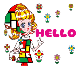 Happy Girls by Koji Matsuoka sticker #4898745