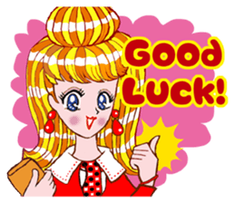 Happy  Girls by Koji Matsuoka sticker #4898748