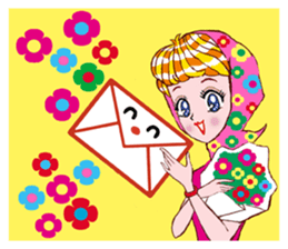 Happy  Girls by Koji Matsuoka sticker #4898749