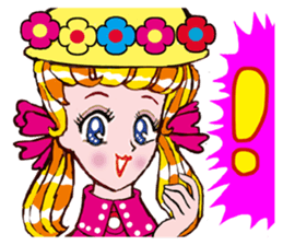 Happy  Girls by Koji Matsuoka sticker #4898751