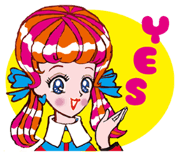 Happy Girls by Koji Matsuoka sticker #4898752