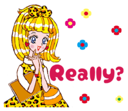 Happy  Girls by Koji Matsuoka sticker #4898753