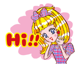 Happy  Girls by Koji Matsuoka sticker #4898754