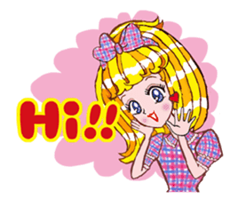 Happy Girls by Koji Matsuoka sticker #4898754