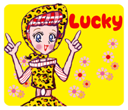 Happy Girls by Koji Matsuoka sticker #4898755