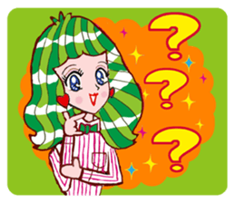 Happy  Girls by Koji Matsuoka sticker #4898756