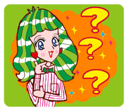 Happy Girls by Koji Matsuoka sticker #4898756