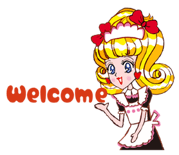 Happy  Girls by Koji Matsuoka sticker #4898757