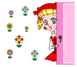 Happy  Girls by Koji Matsuoka sticker #4898763