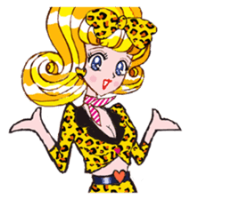 Happy Girls by Koji Matsuoka sticker #4898765