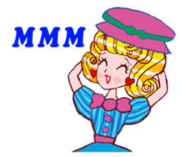 Happy Girls by Koji Matsuoka sticker #4898767