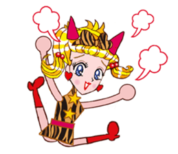 Happy  Girls by Koji Matsuoka sticker #4898769