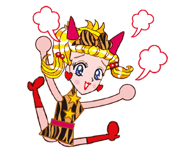 Happy Girls by Koji Matsuoka sticker #4898769