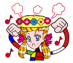 Happy  Girls by Koji Matsuoka sticker #4898770