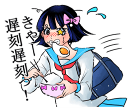 Sho-jo manga Sticker sticker #4898936