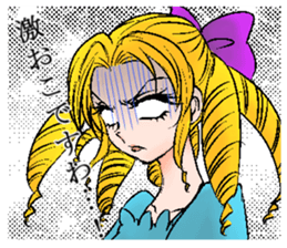 Sho-jo manga Sticker sticker #4898940