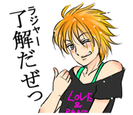 Sho-jo manga Sticker sticker #4898943