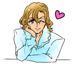 Sho-jo manga Sticker sticker #4898945