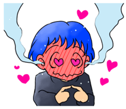 Sho-jo manga Sticker sticker #4898948