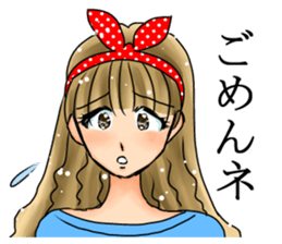 Sho-jo manga Sticker sticker #4898954