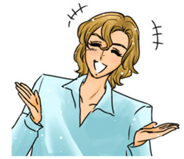 Sho-jo manga Sticker sticker #4898961