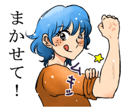 Sho-jo manga Sticker sticker #4898966