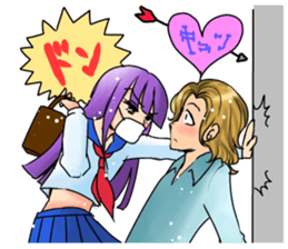 Sho-jo manga Sticker sticker #4898970