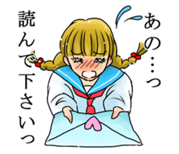 Sho-jo manga Sticker sticker #4898972