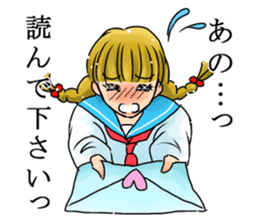 Sho-jo manga Sticker sticker #4898972