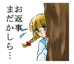 Sho-jo manga Sticker sticker #4898973