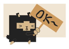 Lamky: Square Invasion sticker #4898977