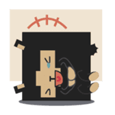 Lamky: Square Invasion sticker #4898983