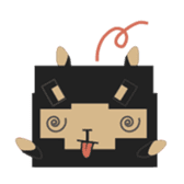 Lamky: Square Invasion sticker #4898996