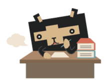 Lamky: Square Invasion sticker #4899006