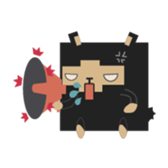 Lamky: Square Invasion sticker #4899011