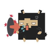 Lamky: Square Invasion sticker #4899011