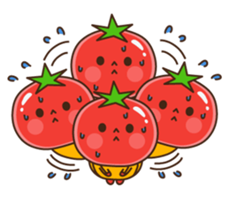 Kung Fu tomato sticker #4899536