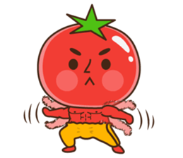 Kung Fu tomato sticker #4899537
