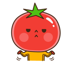 Kung Fu tomato sticker #4899540