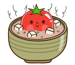 Kung Fu tomato sticker #4899554