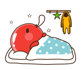 Kung Fu tomato sticker #4899558