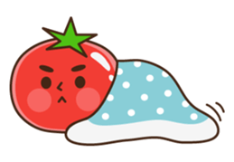 Kung Fu tomato sticker #4899559