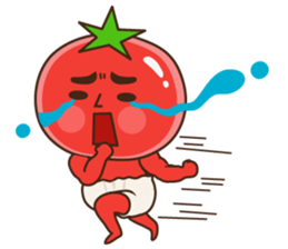 Kung Fu tomato sticker #4899568