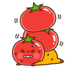 Kung Fu tomato sticker #4899574