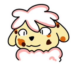 Dav sheep-dog sticker #4899787